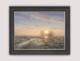 "Geese at Sunrise" Wildfowl Print