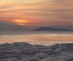 Ardtoe to Eigg & Rum Print