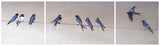 "Gathering Swallows" Print by Martin Ridley