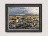 "Wigtown Bay" Wildfowl Geese Print